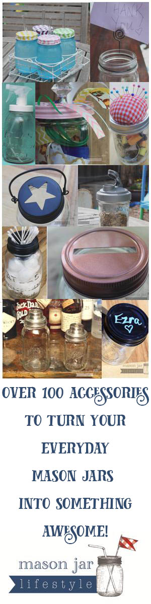 Turn your jar into something awesome today! Mason jar wonderland! #masonjars