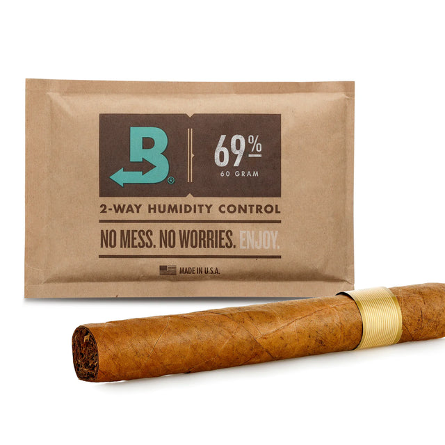 Boveda humidity control pack 69 cigar product on white