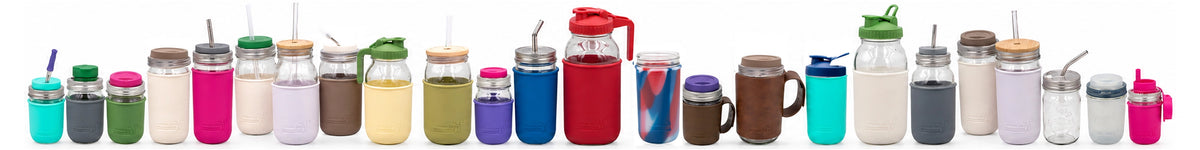 A variety of Mason Jar Lifestyle jar bundles